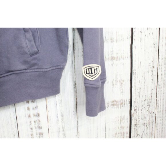 Old Time Hockey NHL NY Rangers Blue Red Full Zip Jacket Cotton Size L - Picture 4 of 14